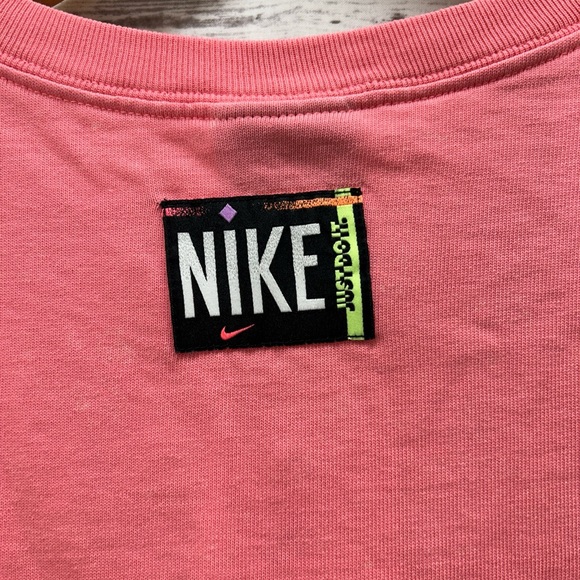 Nike Women’s Tank Top Cropped Whitewashed Pink Size 1X - Picture 5 of 8